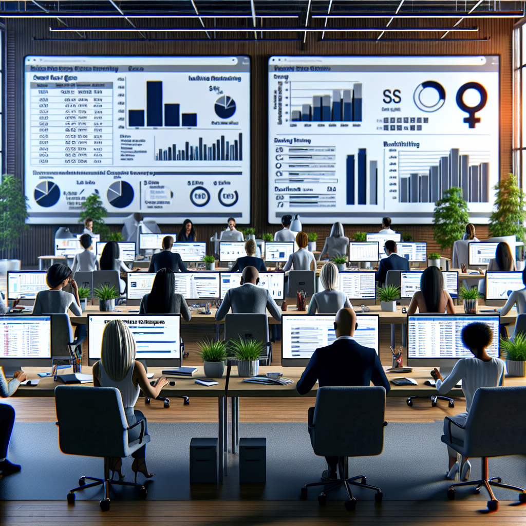 SEO service delivery and analytics dashboard